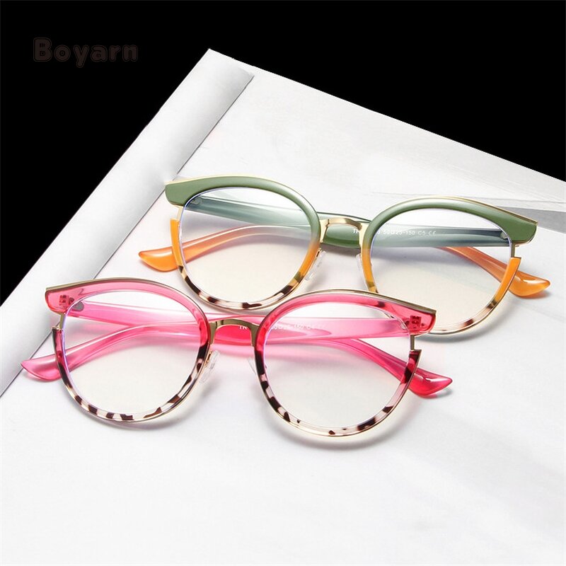 Eyeglasses - Manufacturer Luxury TR90 Anti-Blue Light Computer Eye Protection