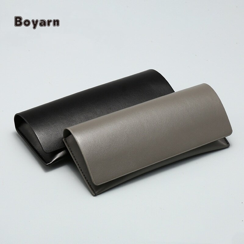 Glasses Case - Manufacturer 180x77x32mm PU Magnetic Unisex Custom Logo