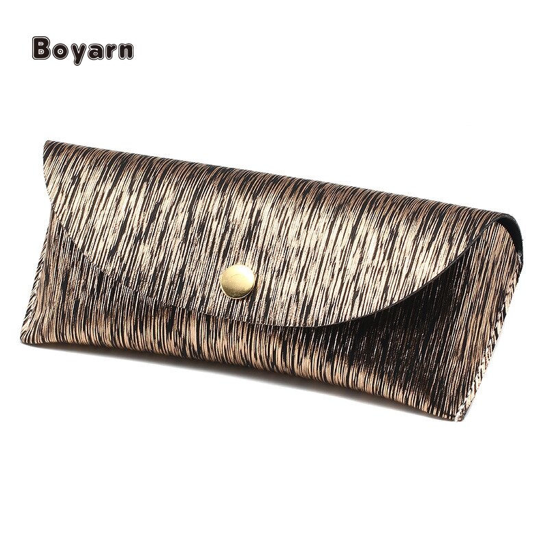 Glasses Case - Manufacturer Luxury PU Custom Logo Travel Eyeglasses Packaging