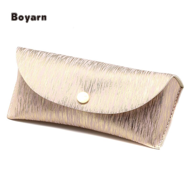 Glasses Case - Manufacturer Luxury PU Custom Logo Travel Eyeglasses Packaging