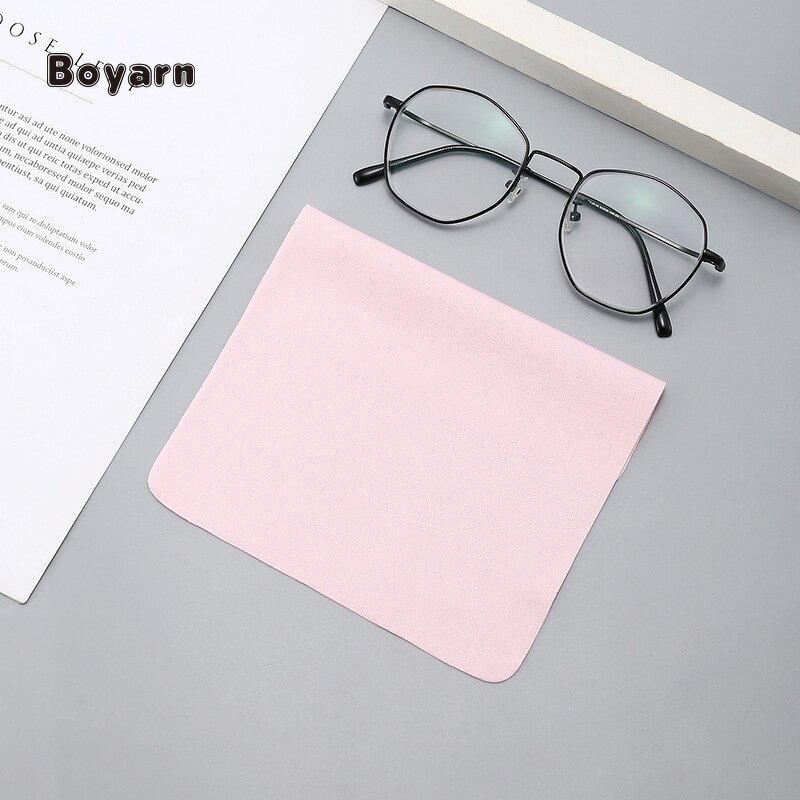 Cleaning Cloth - Manufacturer Eco Microfiber Custom Logo Eyeglasses Cleaning