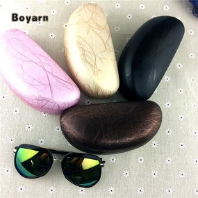 Glasses Case - Manufacturer High Quality Custom Logo Luxury PU Travel Sunglasses