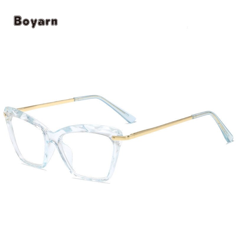 Eyeglasses - Manufacturer HKBY Titanium Anti-Blue Light Rectangle Frames Unisex