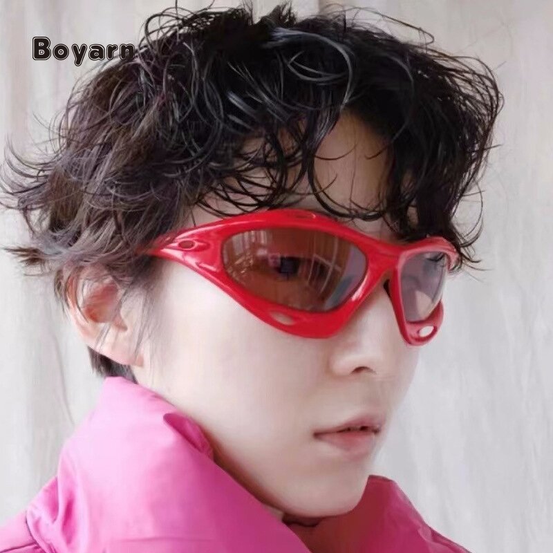Sunglasses - Manufacturer HKBY061 Unisex Y2K PC Frame UV400 Custom Designer