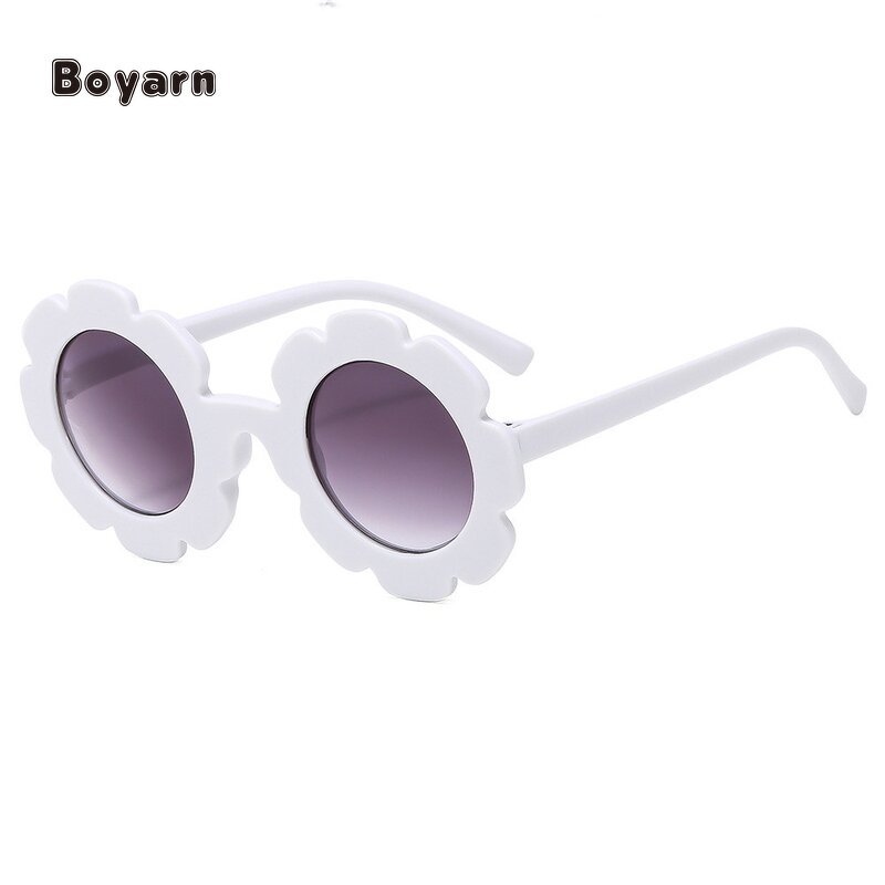 Sunglasses - Manufacturer Kids Plastic Flower Shape Outdoor Promotional Shades