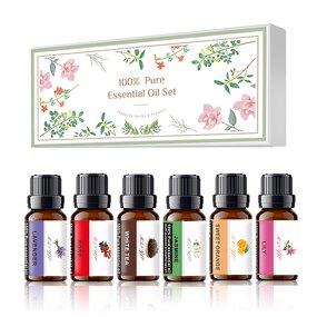 Essential Oil Set Manufacturer - Free Design Custom Private Label Pure Natural 6pc Set