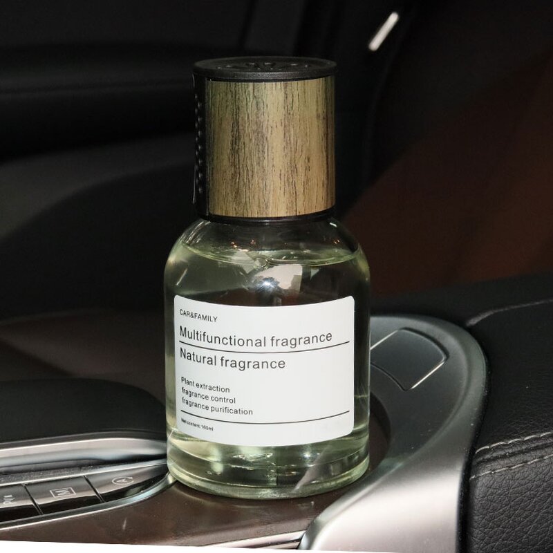 Car Diffuser Manufacturer - Custom Luxury 120ml Bottle Hanging Wood, Long Lasting