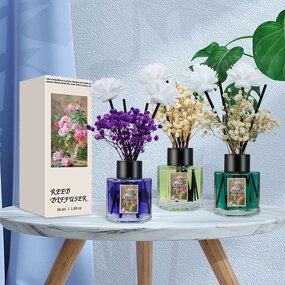 Reed Diffuser Set Manufacturer - Customizable 50ml Home Decor Fragrance