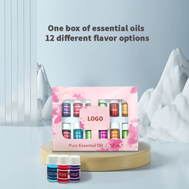 Essential Oil Set Manufacturer - Custom Private Label 100% Pure 3ml, 12 Pack