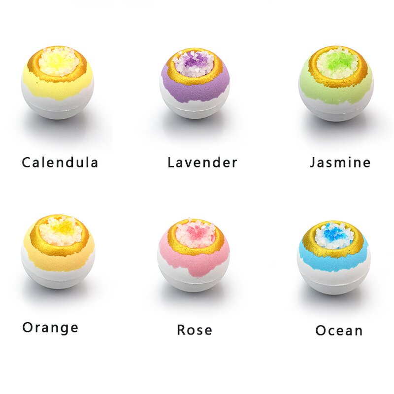 Bath Bomb Manufacturer - Wholesale Custom Organic Shower Rose Lavender Handmade Sea Salt