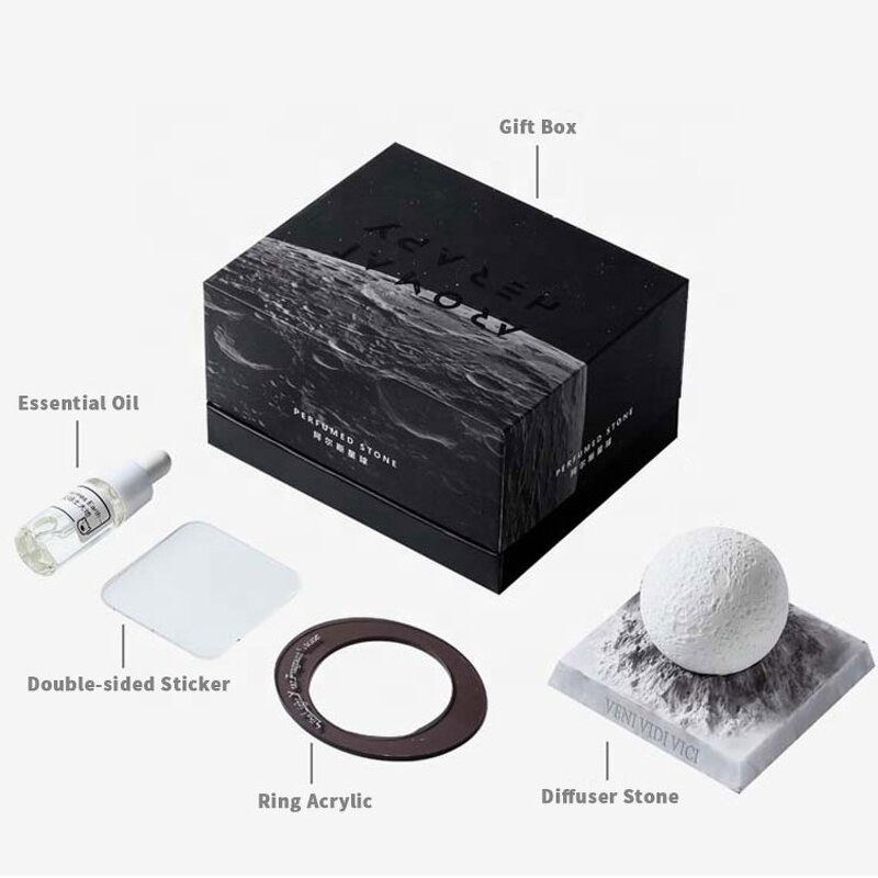 Car Diffuser Manufacturer - Wholesale Customizable Color-Changing Planet with Oil Set