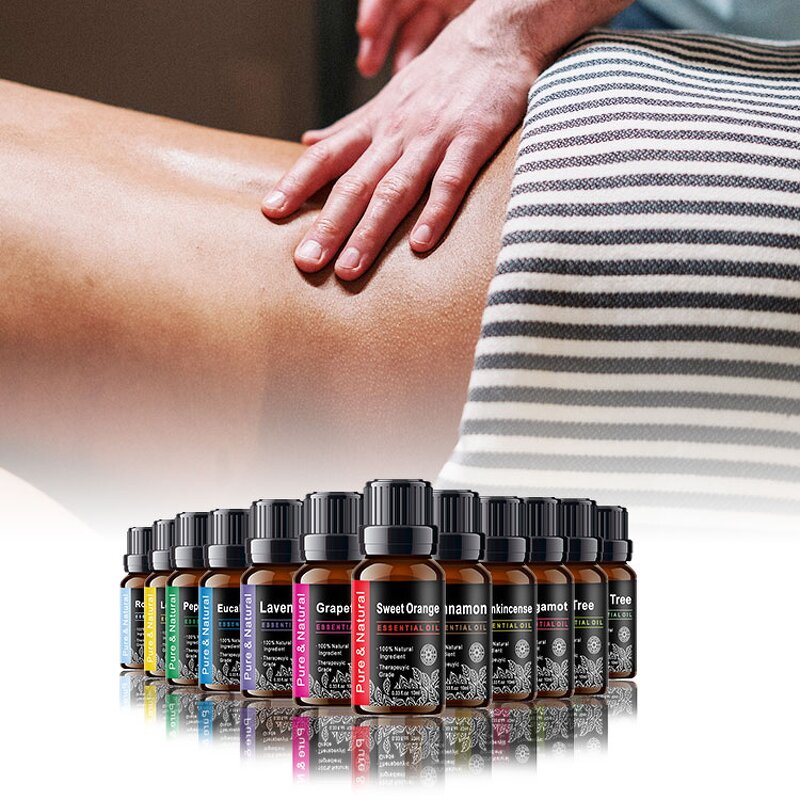 Essential Oil Kit Manufacturer - OEM Vanilla Eucalyptus etc. for Skin Massage & Therapy