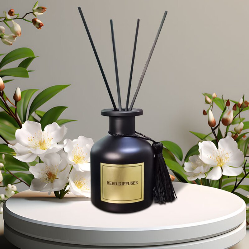 Reed Diffuser Manufacturer - Wholesale 120ml Black Gold Nature Home Fragrance