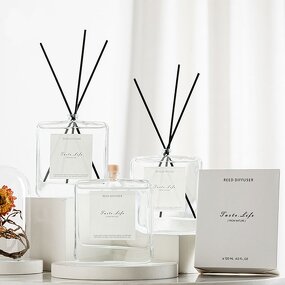 Air Freshener Manufacturer - Customized 120ml with Rattan Sticks & Essential Oil