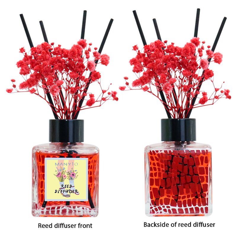 Reed Diffuser Manufacturer - Custom New Style 100ml with Arom Stick & Dried Flower