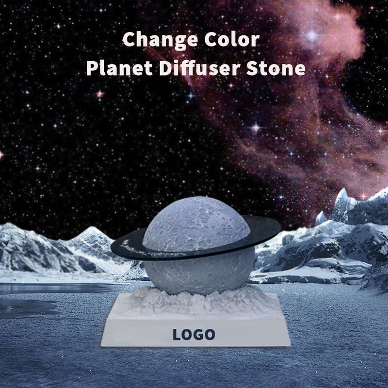 Car Diffuser Manufacturer - Wholesale Customizable Color-Changing Planet with Oil Set