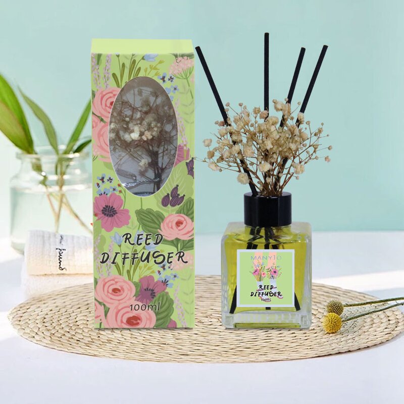 Reed Diffuser Manufacturer - Customized 100ml New 2024 Design, Home Decorative Scent