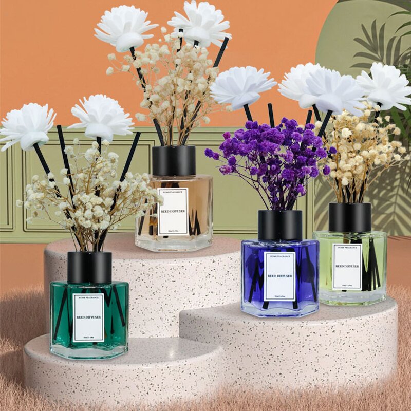 Reed Diffuser Set Manufacturer - Customizable 50ml Home Decor Fragrance