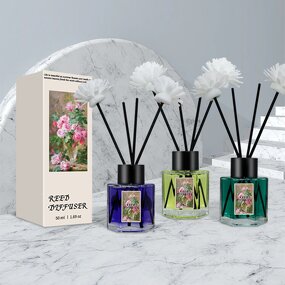 Reed Diffuser Manufacturer - Custom Luxury 50ml Flower, Hotel Aromatherapy