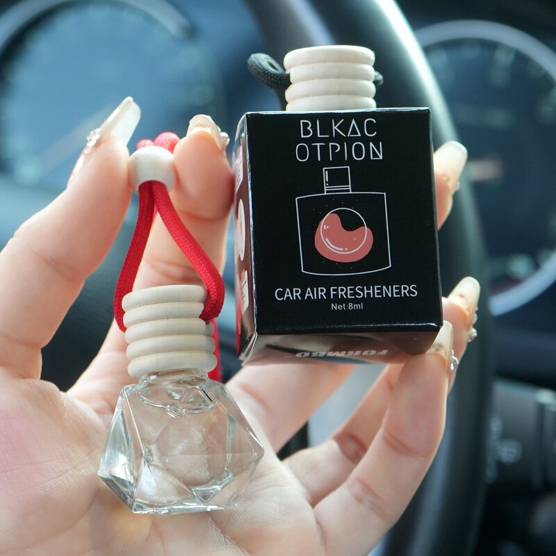 Car Diffuser Manufacturer - OEM Private Label Natural Wood, Adjustable Hanging Rope