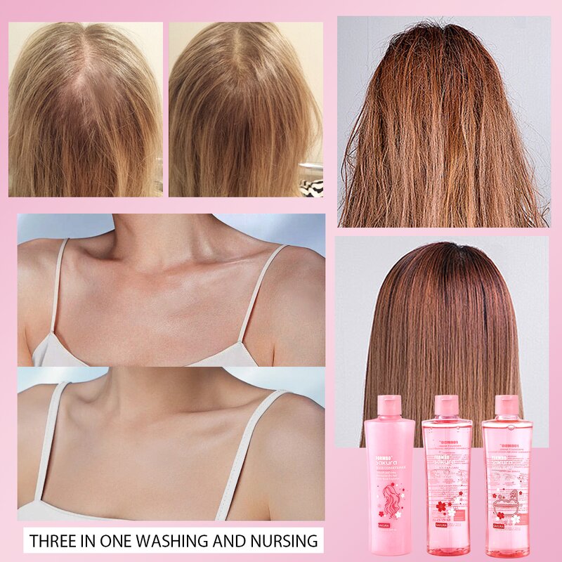 Bath Set Manufacturer - OEM Private Label Sakura Floral Fragrance Hair & Body Care