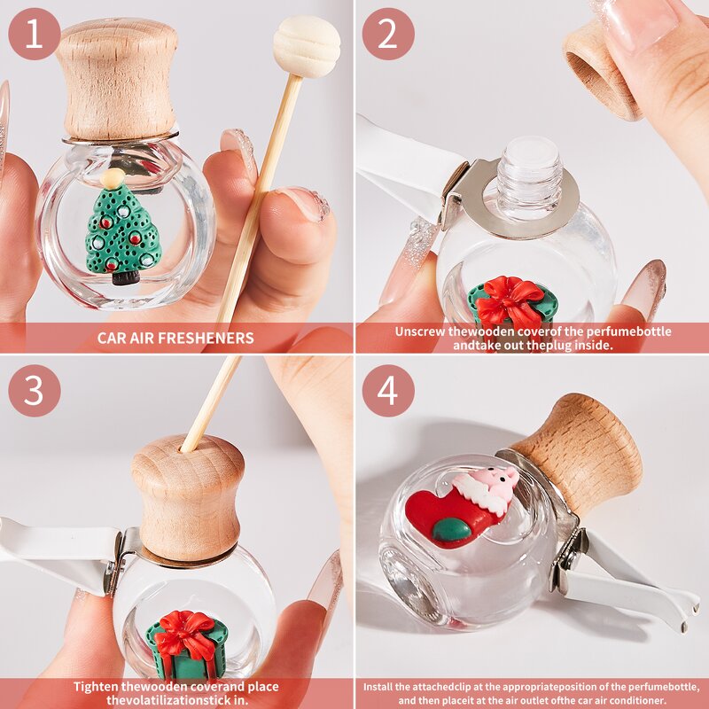 Car Air Freshener Manufacturer - OEM Private Label Snowman Cute Christmas Decoration