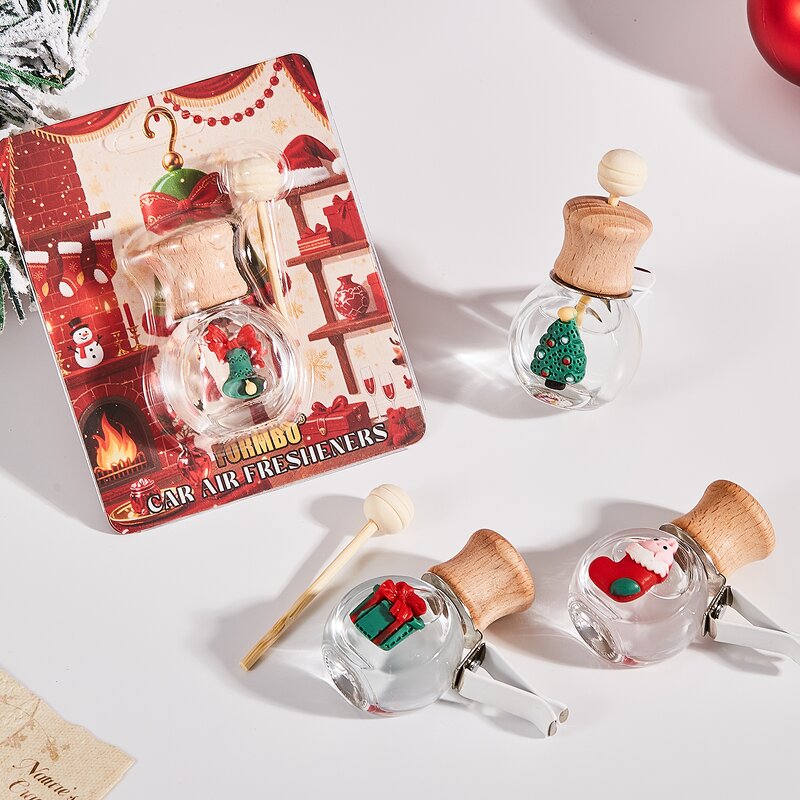 Car Air Freshener Set Manufacturer - OEM Private Label Christmas, Long Lasting Aroma Diffuser
