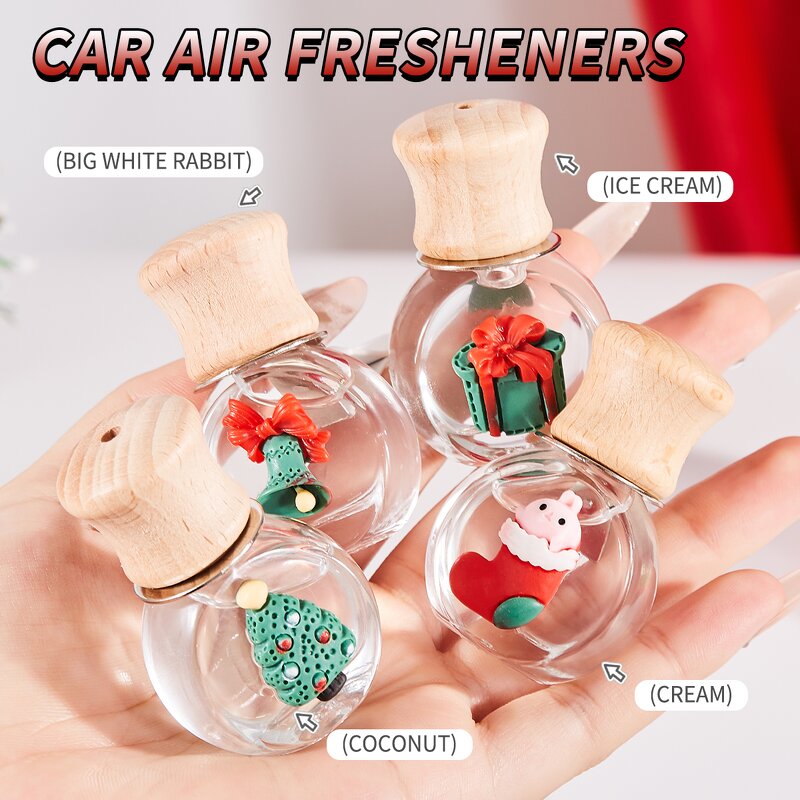 Car Air Freshener Manufacturer - OEM Private Label Snowman Cute Christmas Decoration