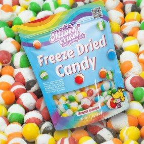 Freeze Dried Gummy Beans Supplier - Custom Fruit Flavor Candy Bulk