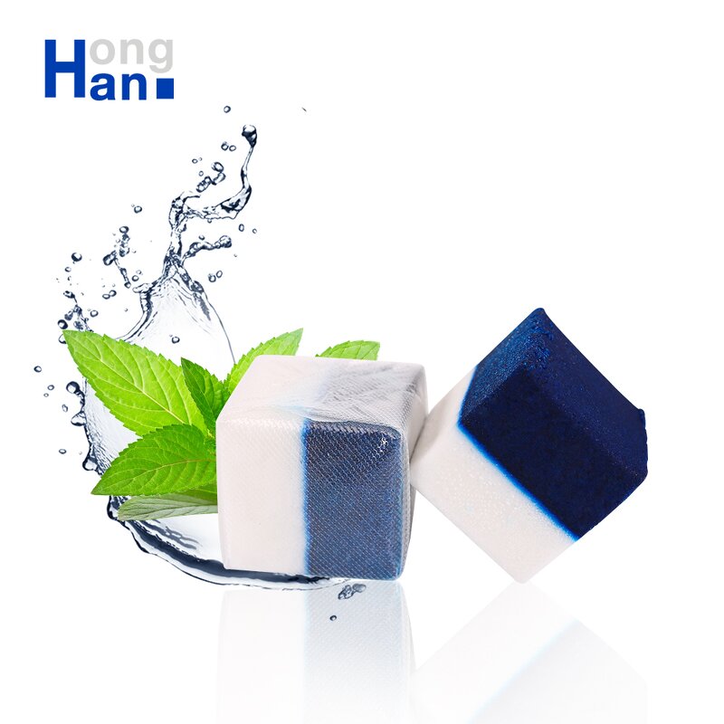 Toilet Cleaner - Manufacturer Bulk Blue Solid Bubble Tank Bowl Flush Tablet