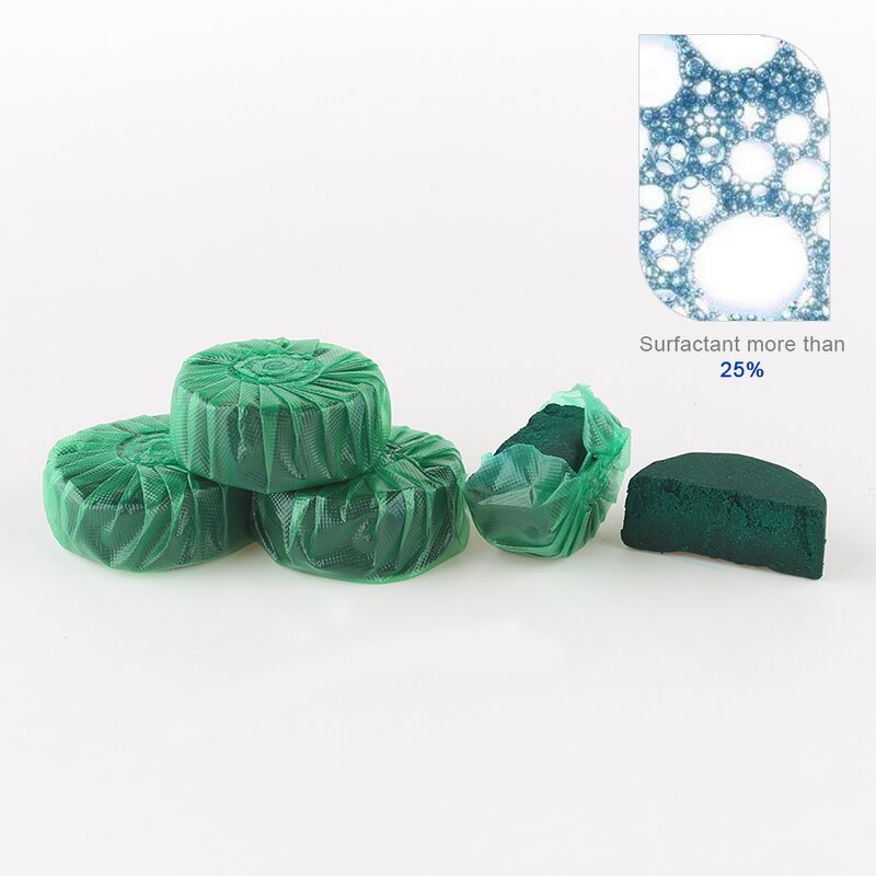 Toilet Cleaner - Manufacturer Green Bubble Tablet Automatic Flush Bowl Cleaning