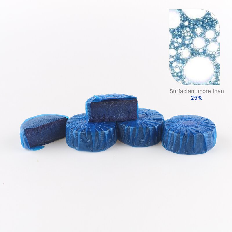 Toilet Cleaner - Manufacturer Blue Bubble Solid Scented Deodorant Bowl Block