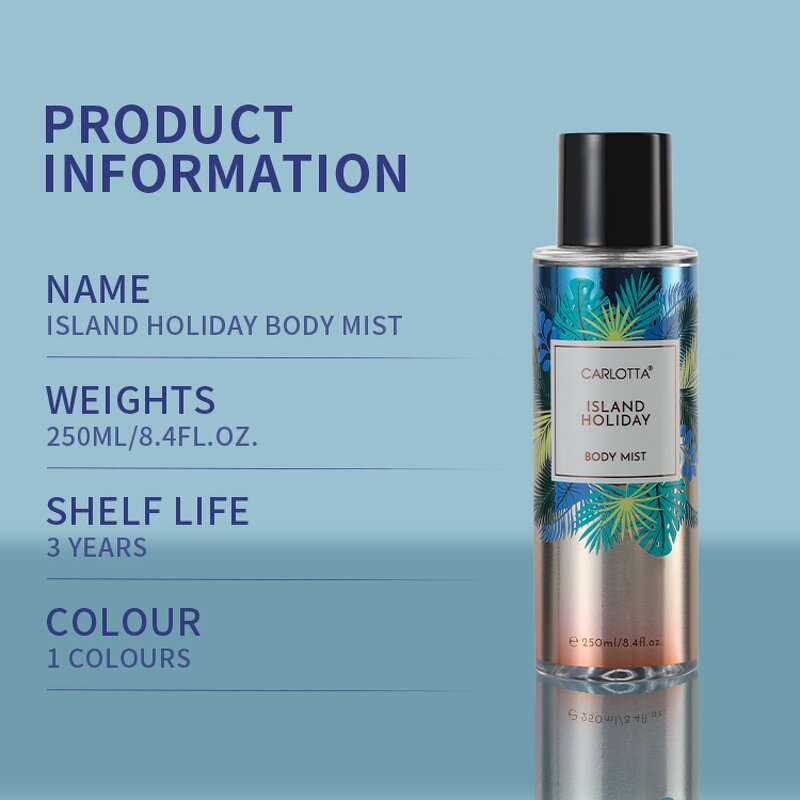 Body Mist Spray - Manufacturer 250mL Original Fruity Long-lasting