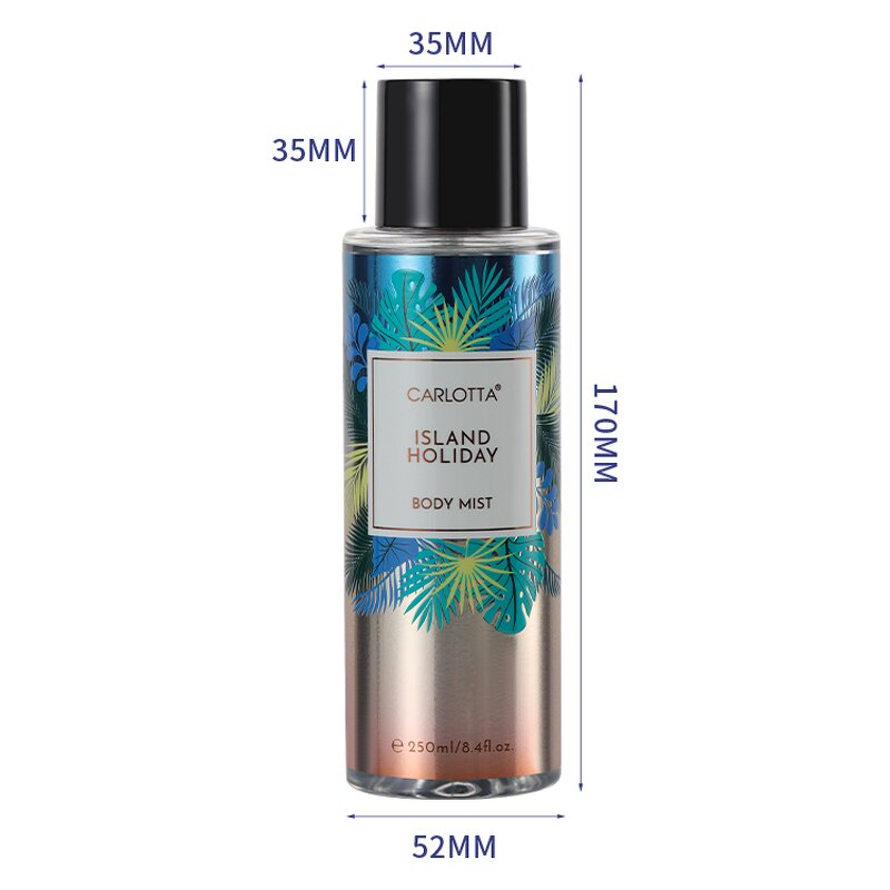 Body Mist Spray - Manufacturer 250mL Original Fruity Long-lasting
