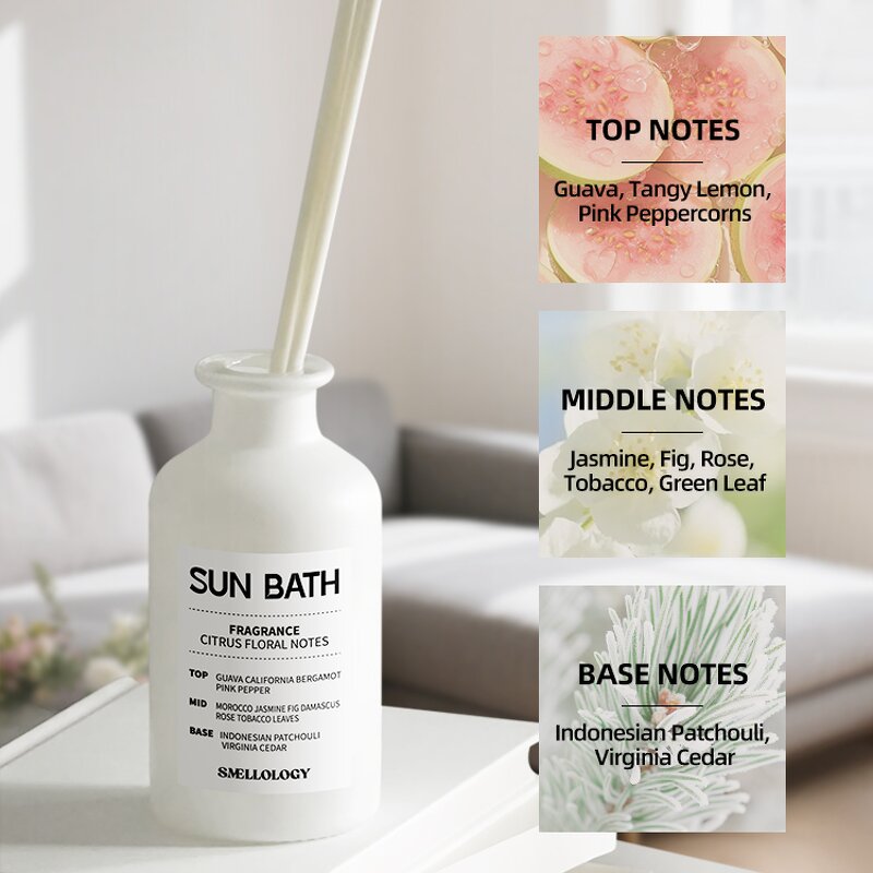 Reed Diffuser - Manufacturer 110mL OEM Citrus Floral with Sticks