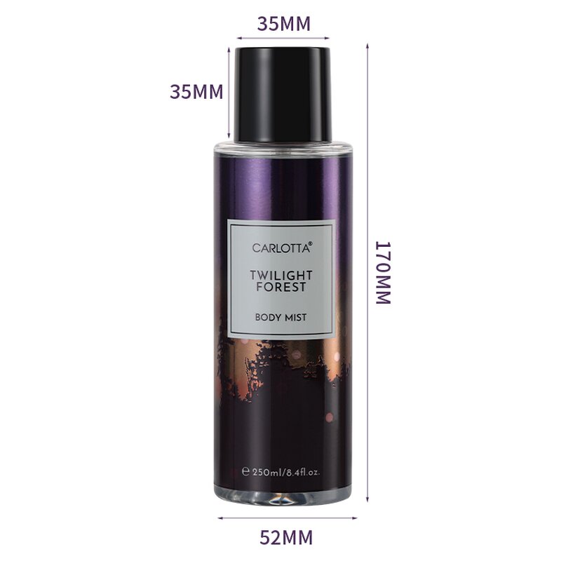 Body Mist - Manufacturer New Design One-stop 250mL Woody Fragrance