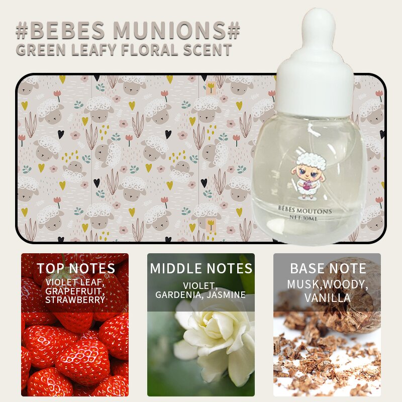 Perfume Spray - Manufacturer 30mL Mini Fruity Long-lasting Children Fancy