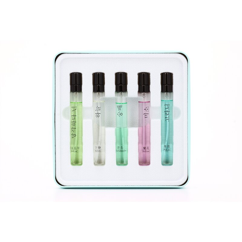 Perfume Set - Manufacturer Zuofun 10mL*5 Mixed Lovely Pocket for Women