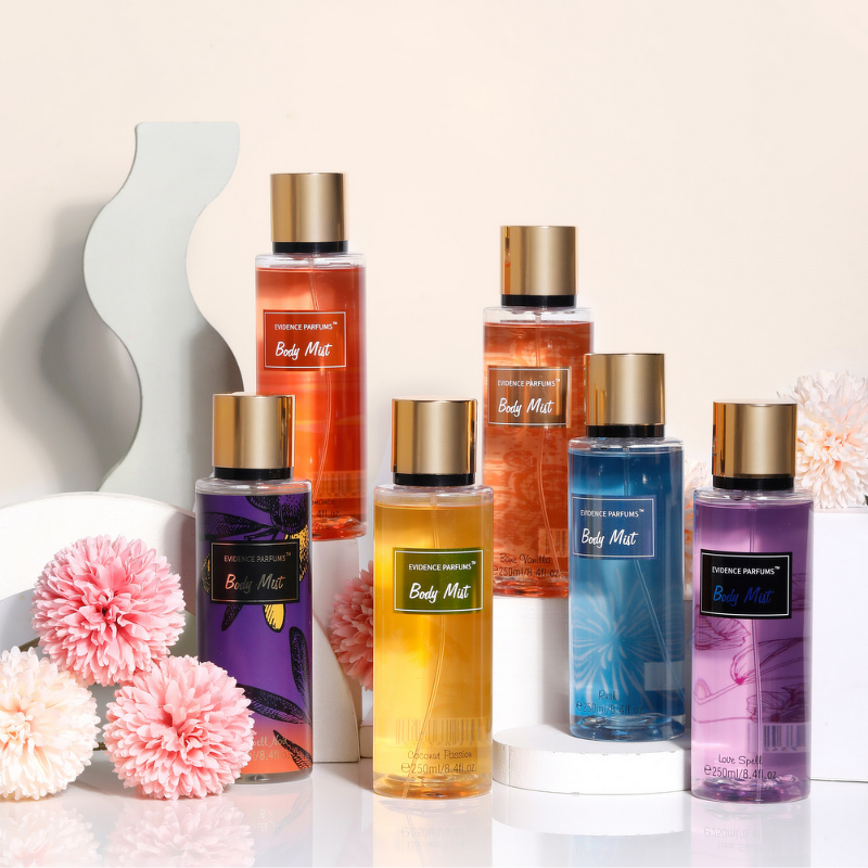 Body Mist - Manufacturer ZUOFUN 250mL Wholesale Original Fragrance