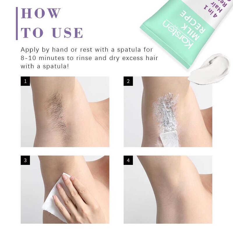 Hair Removal Cream Manufacturer - OEM Permanent for Home Use & Painless