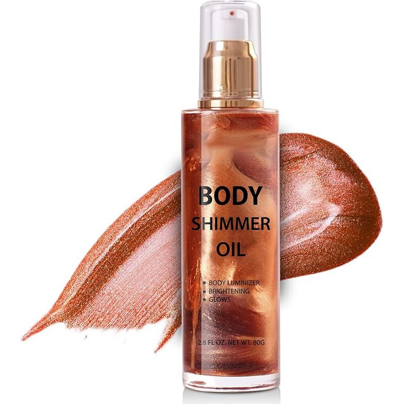 Body Oil Manufacturer - Custom OEM FDA Vegan Natural Golden Shimmer