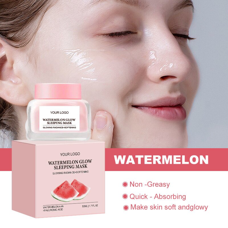 Sleeping Mask Manufacturer - Factory Direct OEM/ODM Watermelon Glow AHA