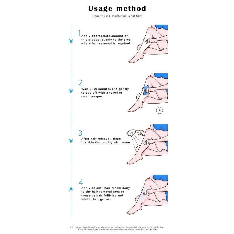 Hair Removal Cream Manufacturer - Factory Quick 3-Minute Natural Painless