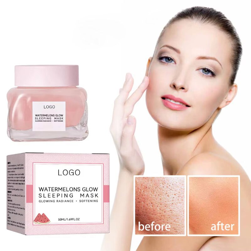 Sleeping Mask Manufacturer - Factory Direct OEM/ODM Watermelon Glow AHA