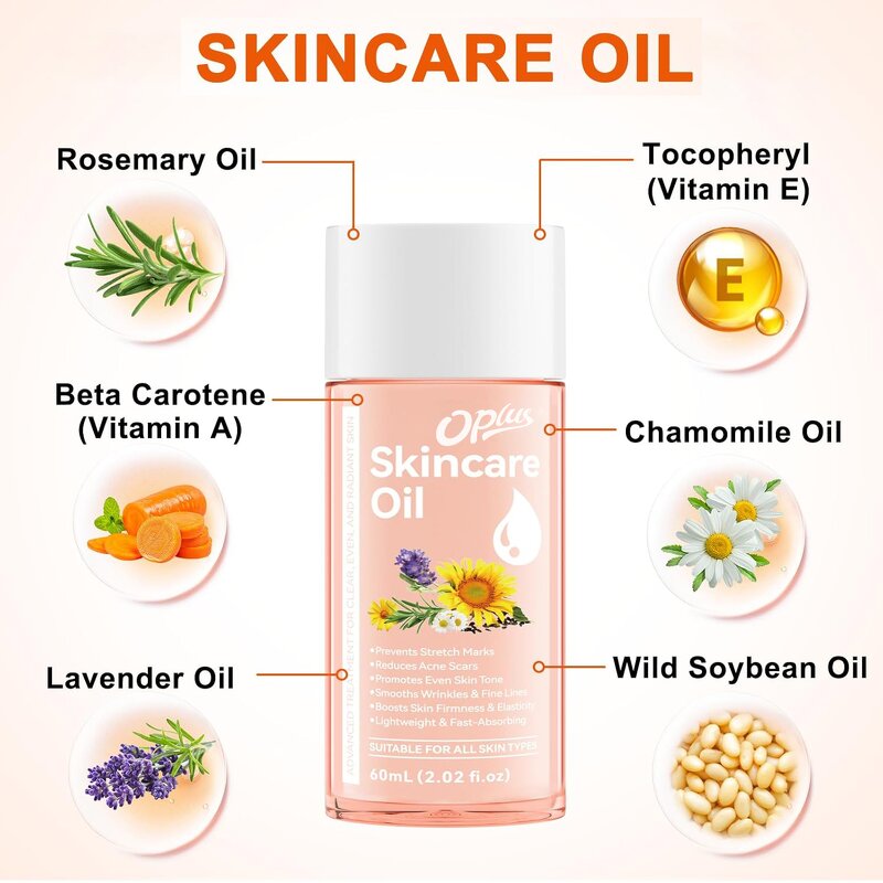 Body Skincare Oil Manufacturer - Opal 60ml Organic for Stretch Marks