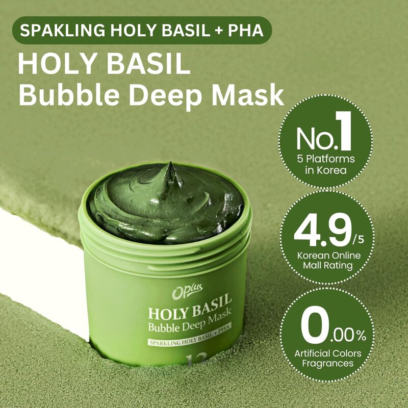 Bubble Mask Manufacturer - Holy Basil Carbonated for Pore Cleansing