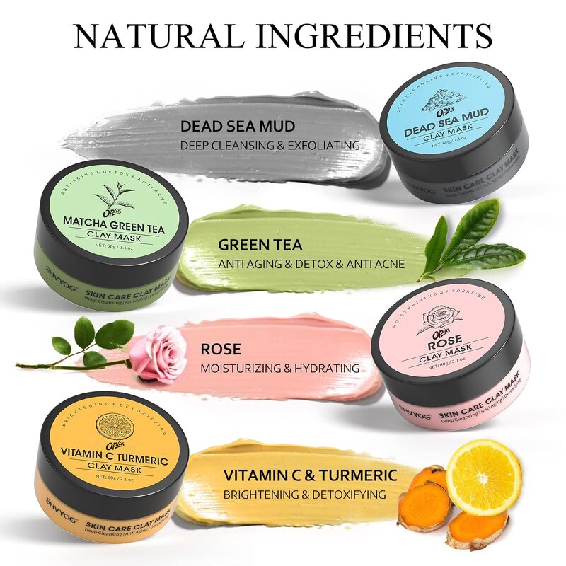 Clay Mask Manufacturer - Dead Sea Vegan for Pore Cleansing Firming