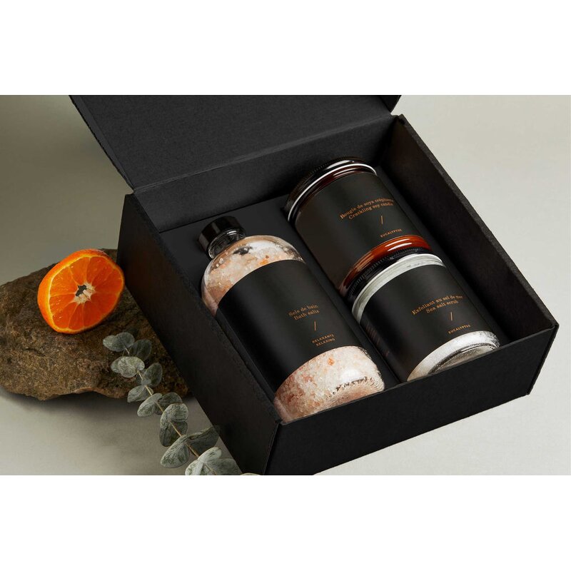 Bath Salt Gift Set Manufacturer - Custom for Women with Candles & Socks
