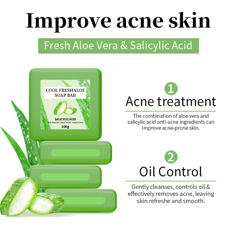 Facial Soap Manufacturer - with Shea Butter and Aloe Vera Vitamin E