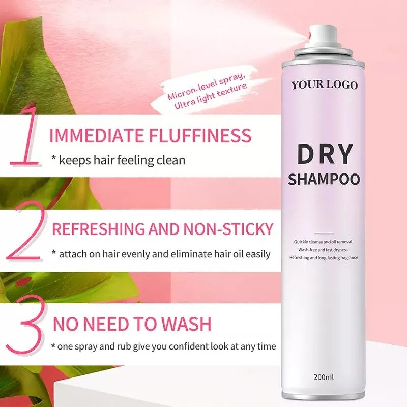 Dry Shampoo Spray Manufacturer - Custom Natural Organic Herbal Formula